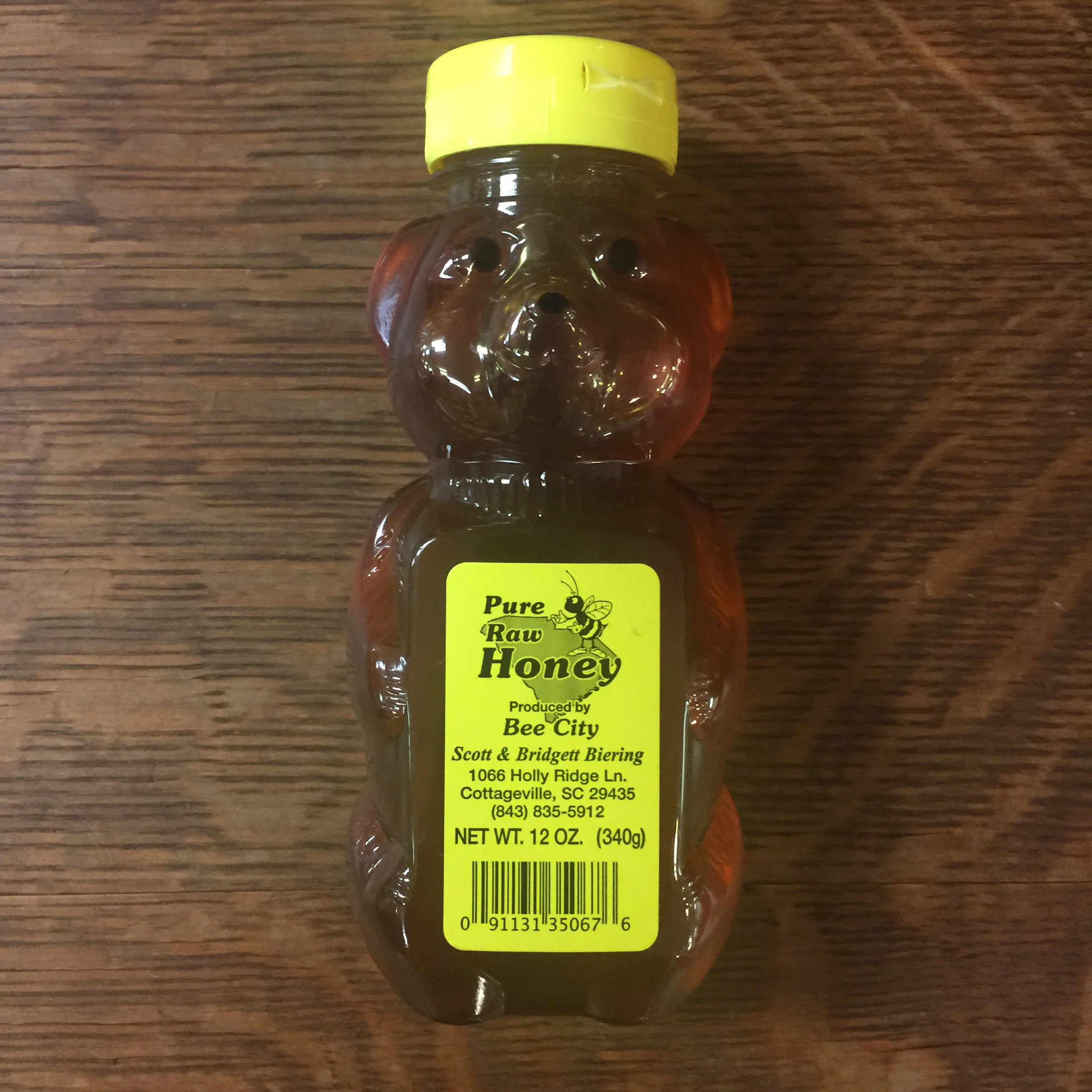 Pure Honey 12oz — Bee City Honey